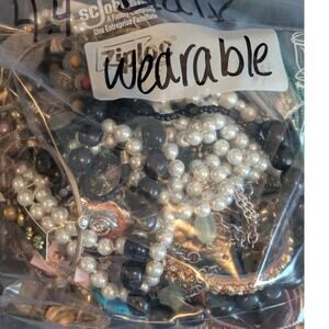 Jewelry Lot Blair Wearable Over 4 Lbs Mixed Jewelry Mystery Bag